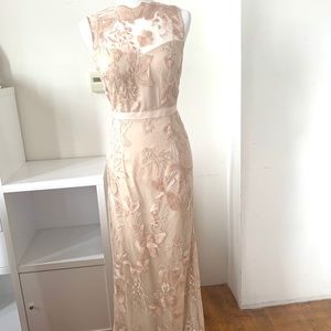 Adrianna Papell Lace Gown